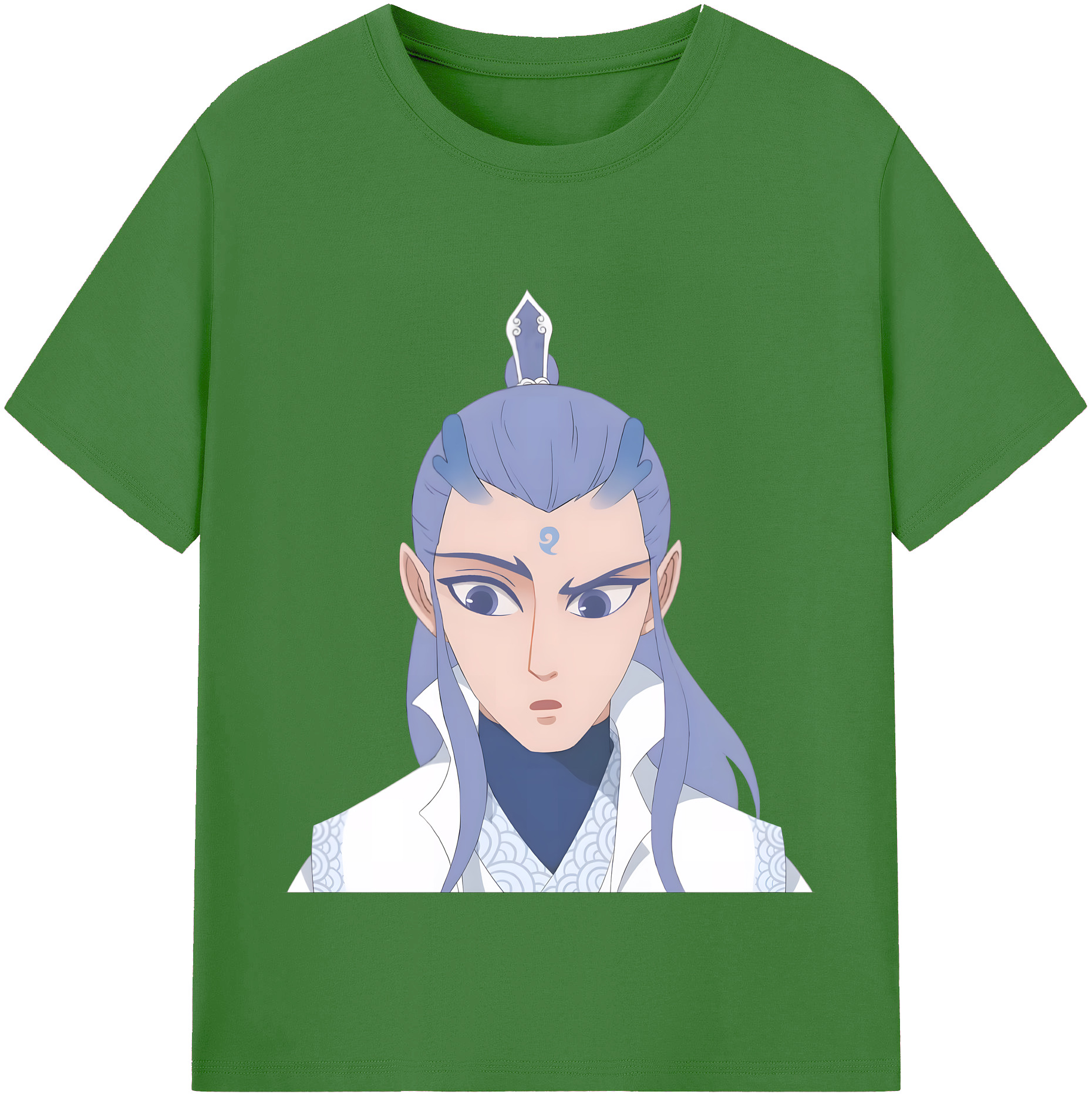 （画像用） Ne Zha 2 ナタ 魔童の大暴れ レディースカジュアルプリントTシャツ（綿100％）